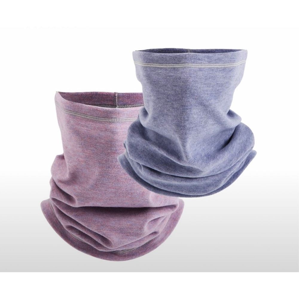 Purple and Blue Face Masks